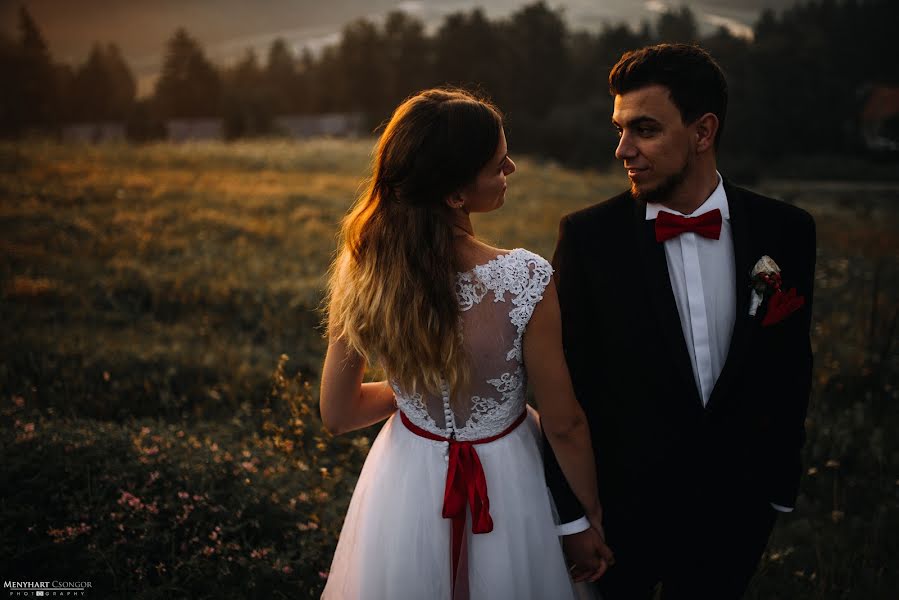 Wedding photographer Csongor Menyhárt (menyhart). Photo of 10 September 2018