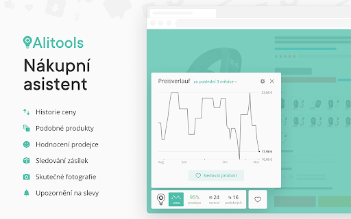 Alitools - nákupní asistent