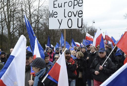 Širom Poljske Oda radosti i poruka Evropo, volimo te