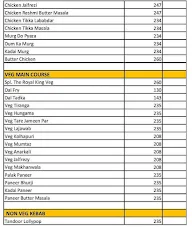 The Royal King Hyderabadi Biryani menu 4