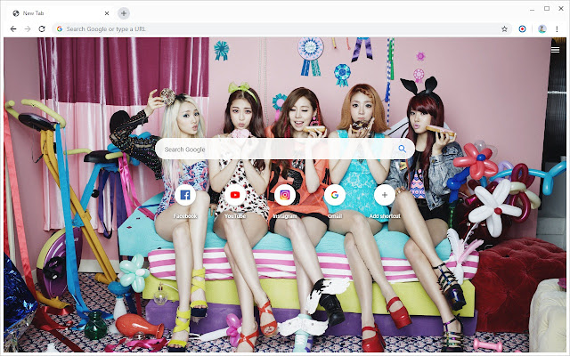 K-pop Girls Hintergrundbilder Neuer Tab