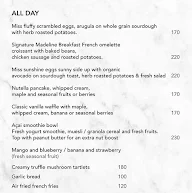 Madéline menu 5