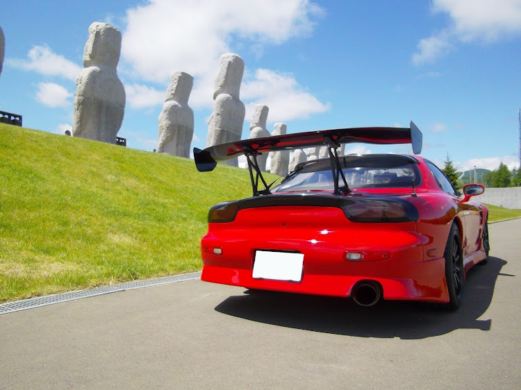 RX-7の札幌・札幌モアイ像・滝野に関するカスタム事例の投稿画像1枚目