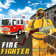 Robot Firefighter Rescue Truck PRO: Real City Hero  Icon