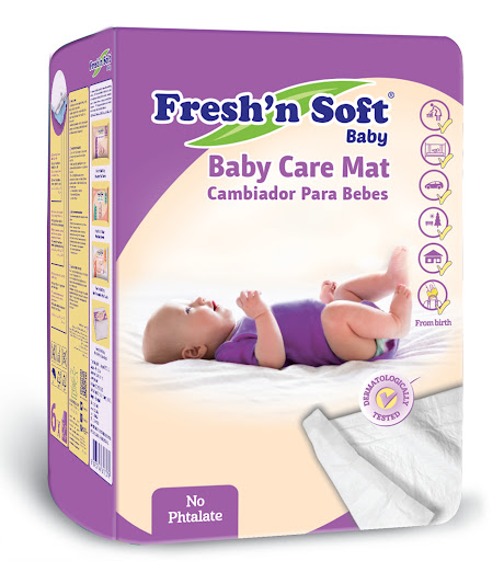 Cambiador Bebe Fresh & Soft 6 Unidades