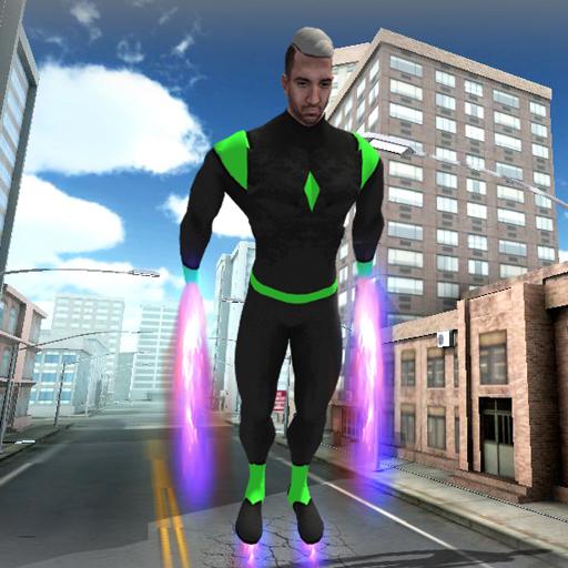 Flying superhero crime simulator Vegas mafia game