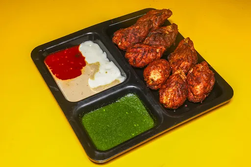 Tandoori Cheese Chicken Momos [8 Pieces]