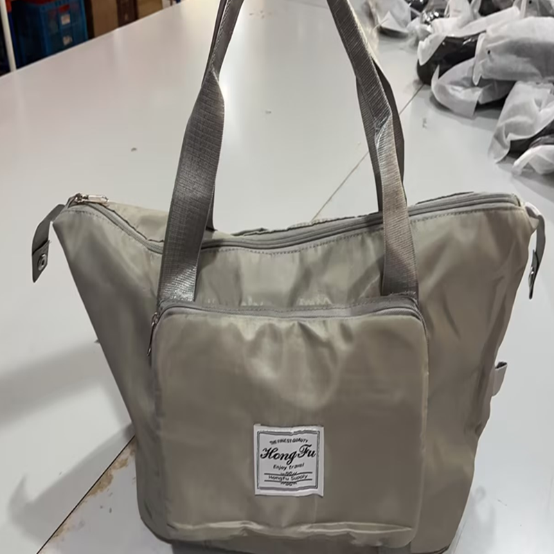 Sac de voyage pliable et imperméable, grande capacité, sac de sport, week-end, nuitée pour femmes