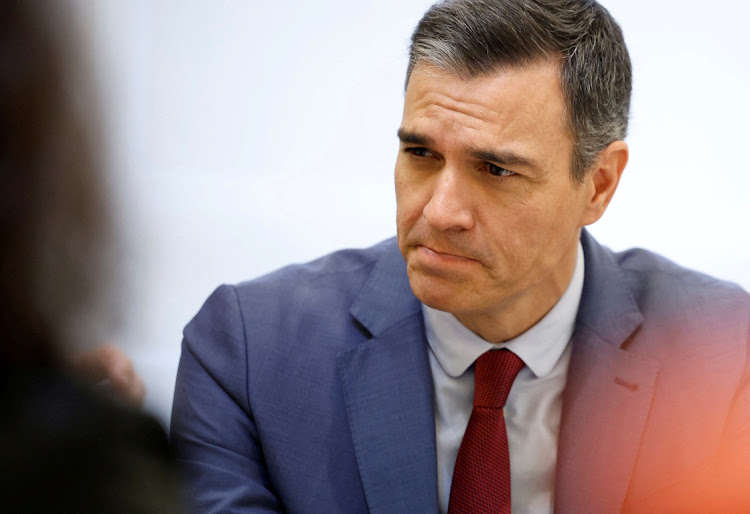 Prime Minister Pedro Sanchez in Madrid, Spain, May 30 2023. Picture: Reuters/Juan Medina