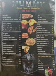 The Mummy menu 1