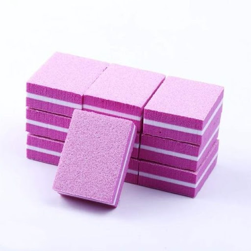 Title 5, Two-sided mini nail file block for smooth, perf...
