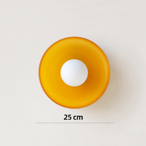 Title 3, Glass Ceiling Light for Entryway, Porch, Cloakr...