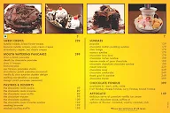 The Chocolate Room menu 2