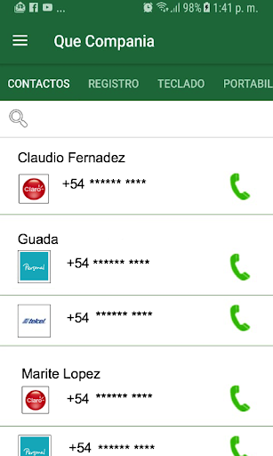 Screenshot Que Compañia ?