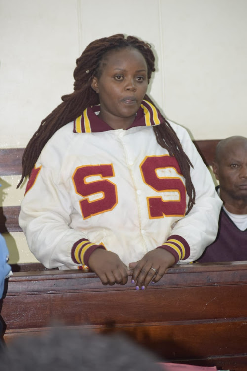 Eunice Macharia at Makadara law courts