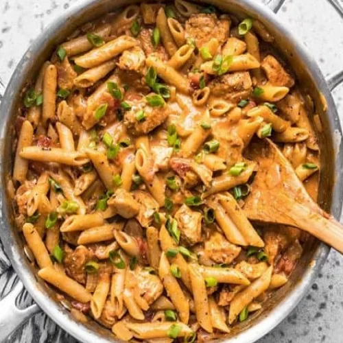 Chicken Creamy Spicy Pasta