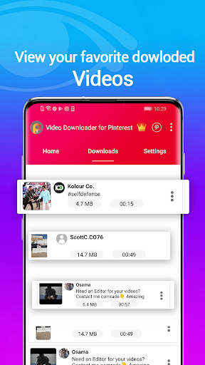 Fast video Downloader for Pinterest