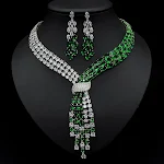 White Green Zirconium
