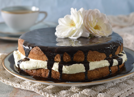 Devonshire cream cake.