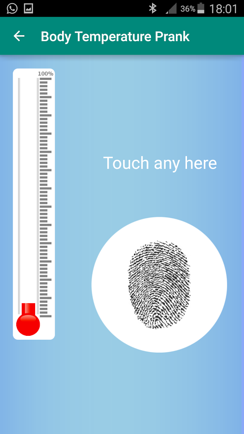 Finger Body Temperature Prankのおすすめ画像2