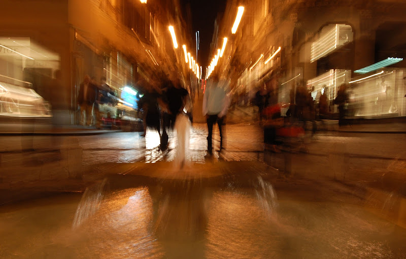 Notte a Piazza di Spagna di francyant