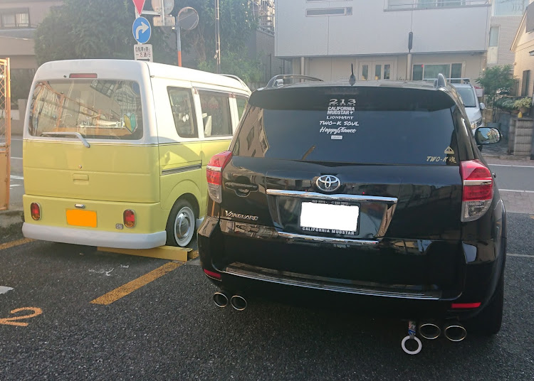 ヴァンガードのワーゲン仕様・移動販売車・盗撮コラボ・happy stance・two-k魂に関するカスタム事例の投稿画像1枚目