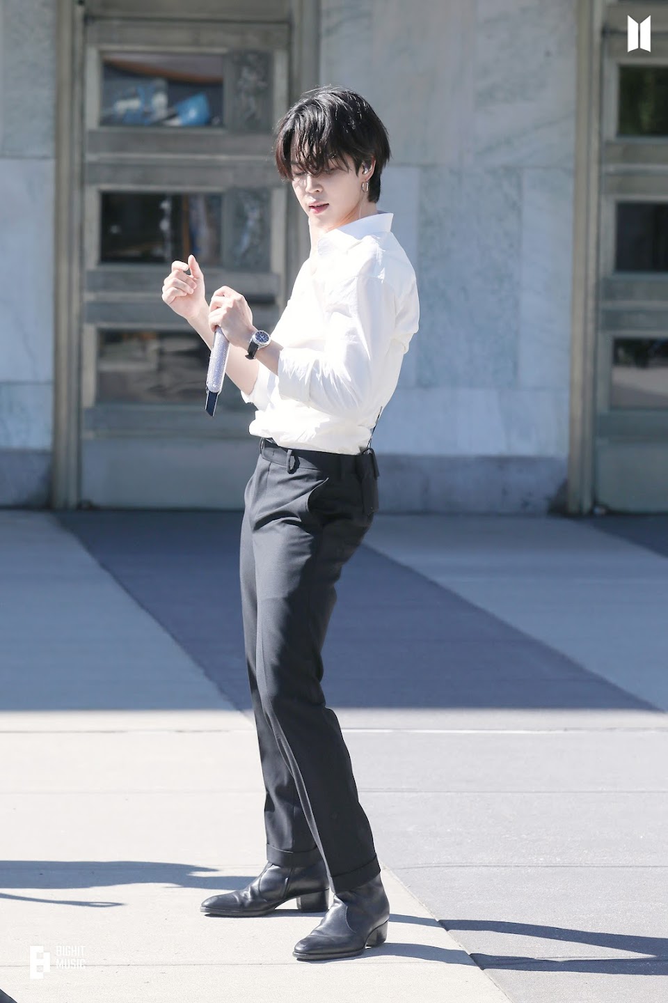 The immaculate ceo vibes jungkook in a suit radiates #jungkook #jeonju