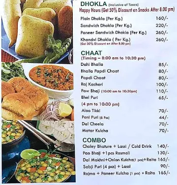 Madan Sweets & Restaurant menu 