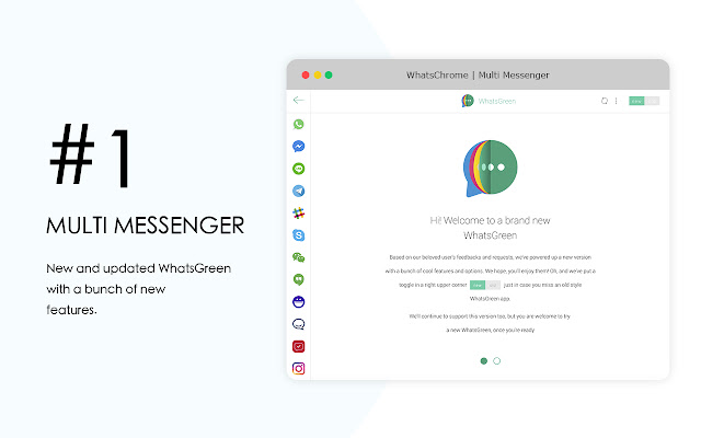 WhatsGreen Multi Messenger