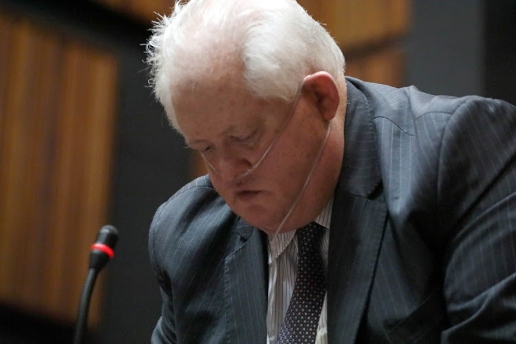 Former Bosasa COO Angelo Agrizzi in court in October 2020.