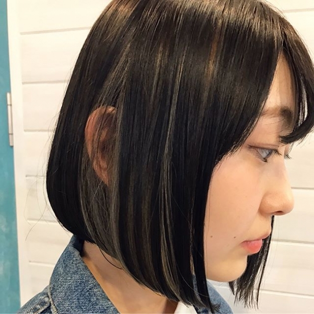 ボブのインナーカラー特集 大人可愛いヘアスタイルのアクセントに最適