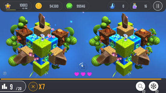 Cube Planet - 3D Find the difference(圖3)-速報App