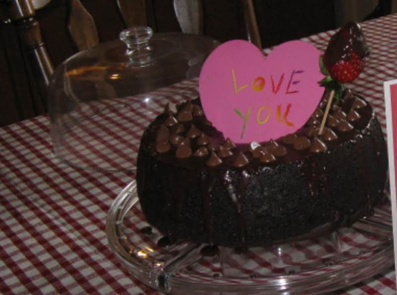 Perfect For Valentine's Day!  Just Used Up The Rest Of The Chocolate Glaze For Dipping The Strawberries!