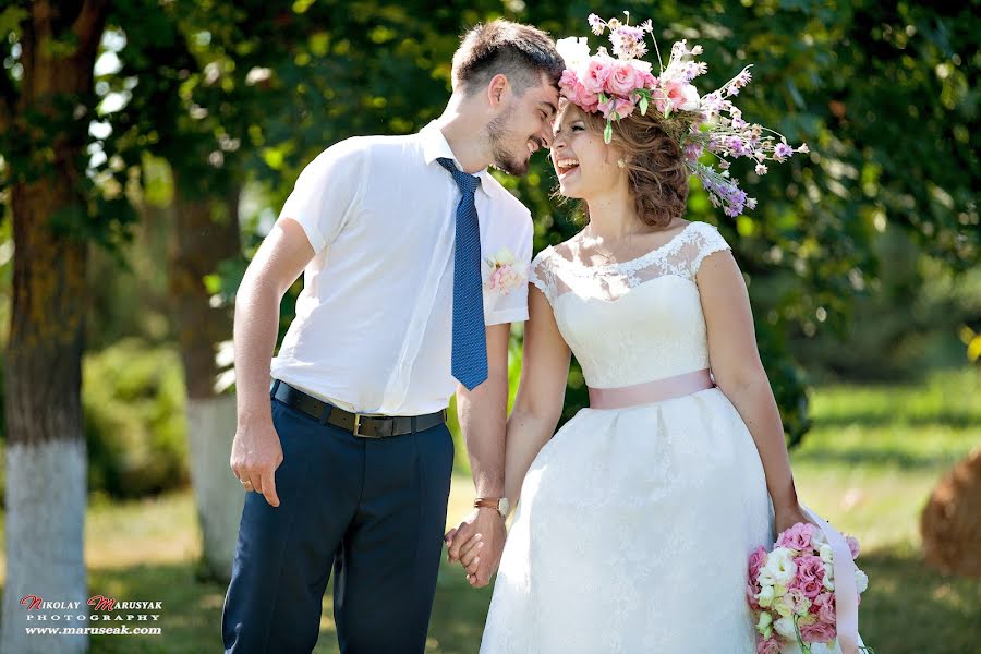 Fotógrafo de casamento Nikolay Marusyak (niku). Foto de 16 de junho 2017