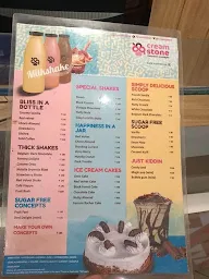 Cream Stone menu 3