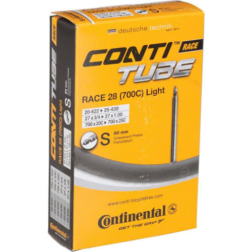 Continental Light 700 x 18-25mm 80mm Presta Valve Tube