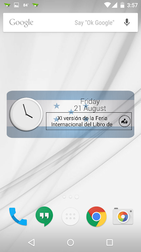 Honduras Clock RSS Widget