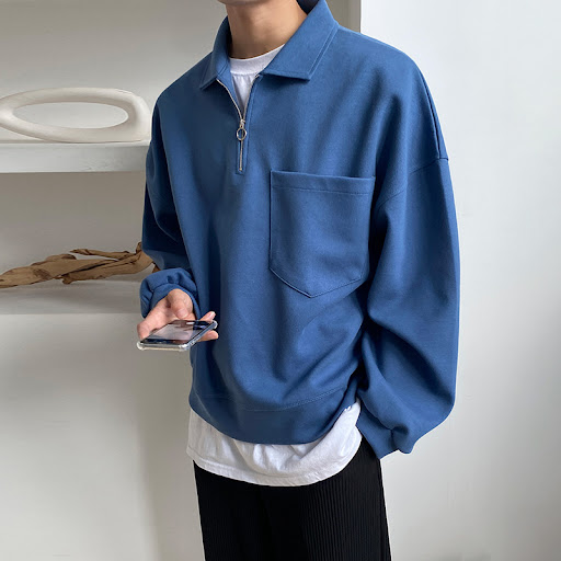 Title 2, Loose Long-sleeved Top Ins Tide Brand Jacket. P...
