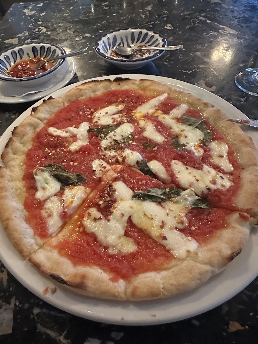 Margherita pizza