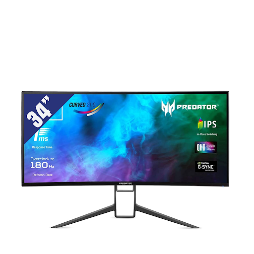 Màn hình LCD ACER 34" X34GS (3440 x 1440/IPS/144Hz/1 ms/G-Sync)