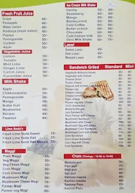 Shree Cool Point menu 1