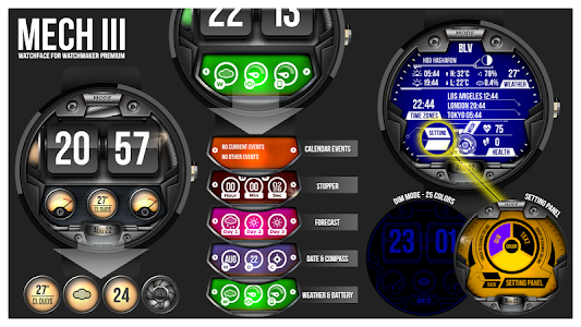 MECH III Watchmaker watchface screenshot 10