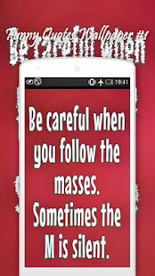 Funny Quotes Wallpapers(圖2)-速報App