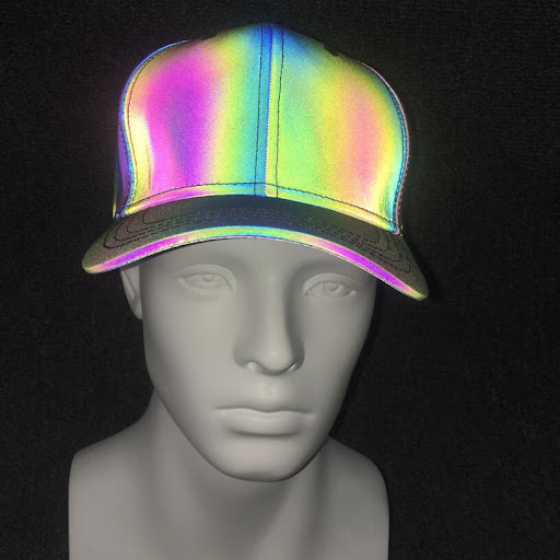 Title 4, Colorful reflective baseball cap for enhanced v...