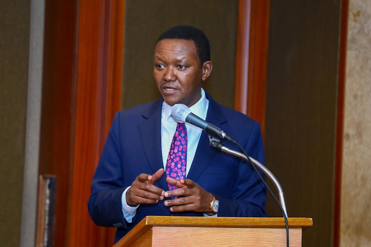 Foreign Affairs CS Alfred Mutua