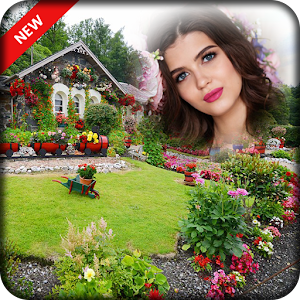 Garden photo frame photo editor | photo mixer  Icon