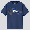 futura laboratories x uniqlo ut t-shirt navy