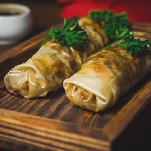 Lamb Rolls In Soya Sauce