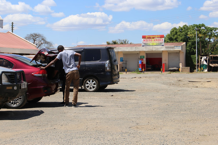 A section of the disputed Mtito Andei town. Both Taita Taveta and Makueni counties are claiming ownership of the town along the busy Mombasa/Nairobi highway