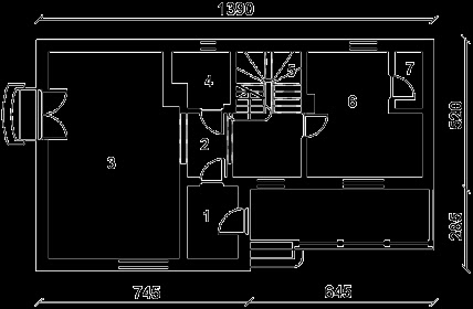 A35B - Rzut parteru